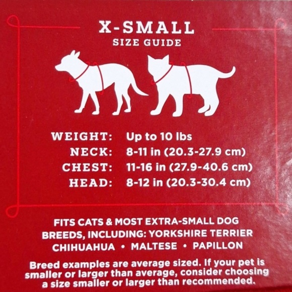 Set of 2 Dog/Cat Christmas Holiday PJs Red Buffalo Check/Gray Team Holiday New! - Picture 9 of 13